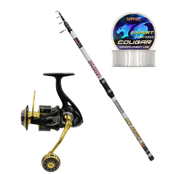 Eurofish Caster 420 100-220 GR + Eurofish Sabre 6000 Olta Seti