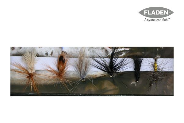 Fladen Classic Dry Flies Sinek Seti 6P