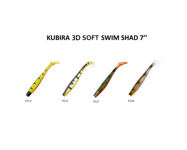 KUBIRA 3D SOFT SWIM SHAD 7