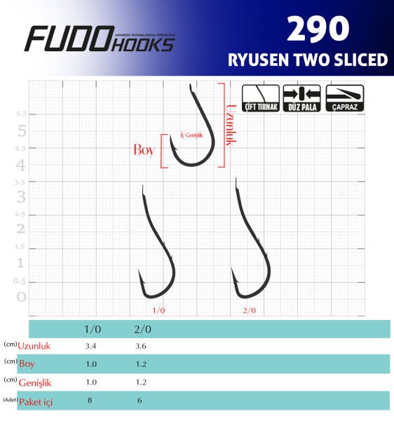 2901 RYUSEN TWO SLICED #2 BLACK NIKEL 10P
