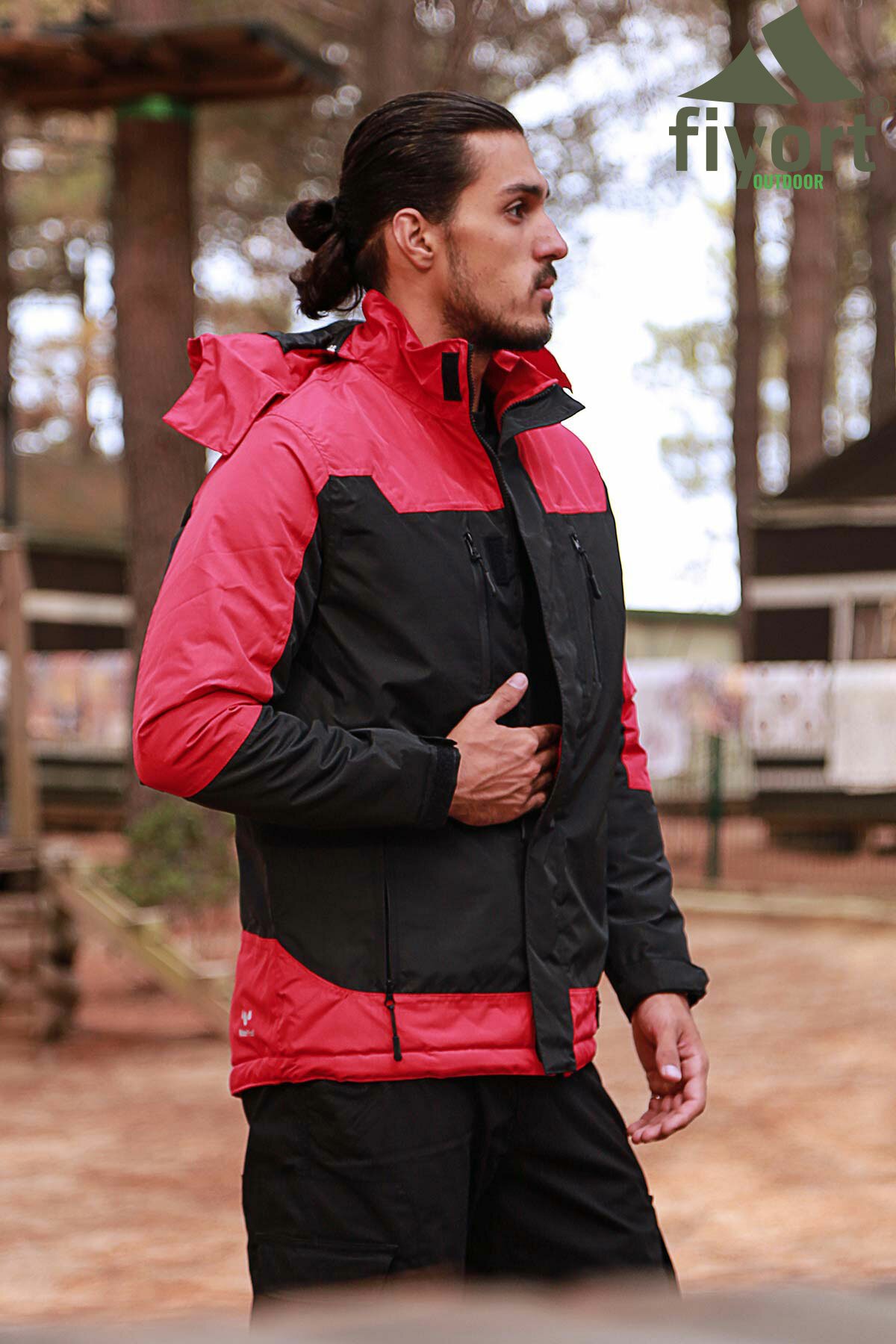 NAROY KAPİTONE MONT KIRMIZI #M