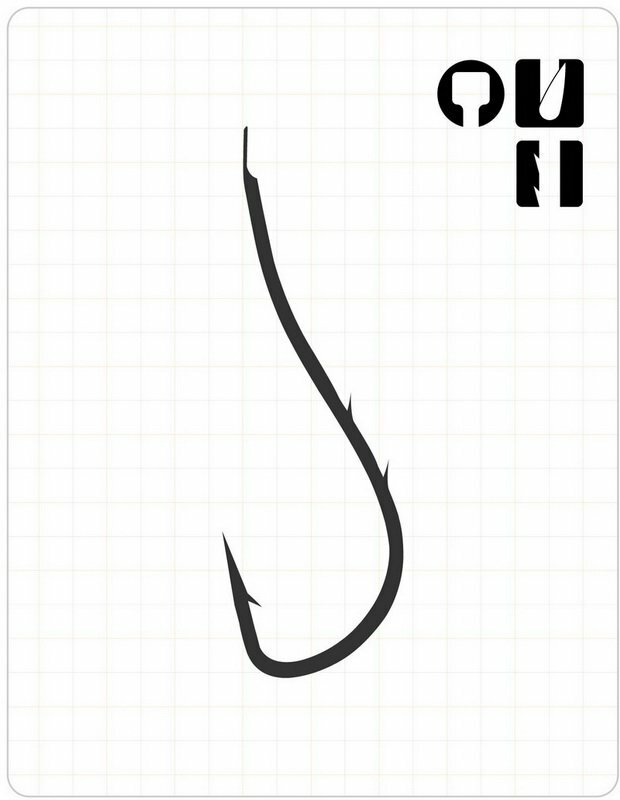 2901 RYUSEN TWO SLICED #6 BLACK NIKEL 14P