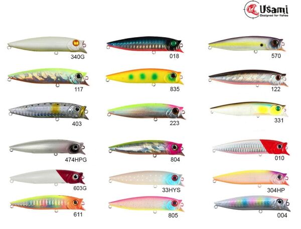 Usami Combo Pop 75F 6.2 G Maket Balık 603G