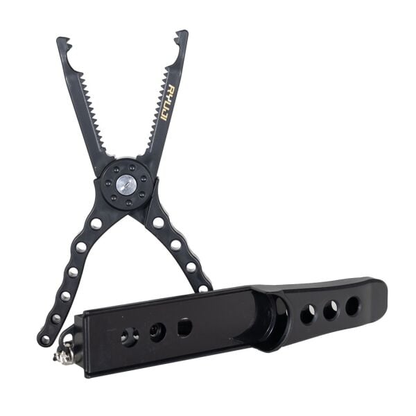 Ryuji Aji Game Fish Holder Black - LRF ve Light Spin Balık Tutucu Maşa (Grip)