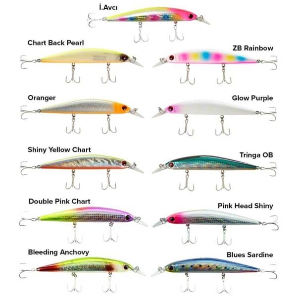 Fujin Surfer 110s 20gr 11cm Maket Balık