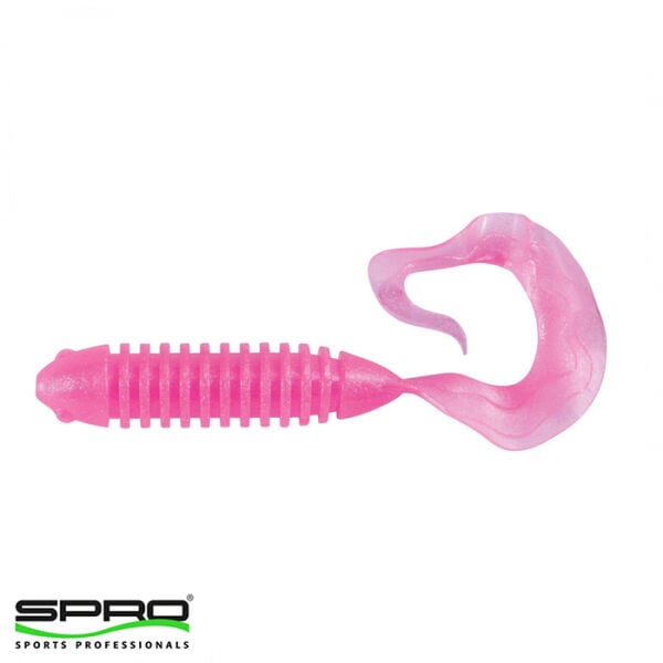SPRO Wave Tail Grub 3'' Pearl Pink Balık Yemi