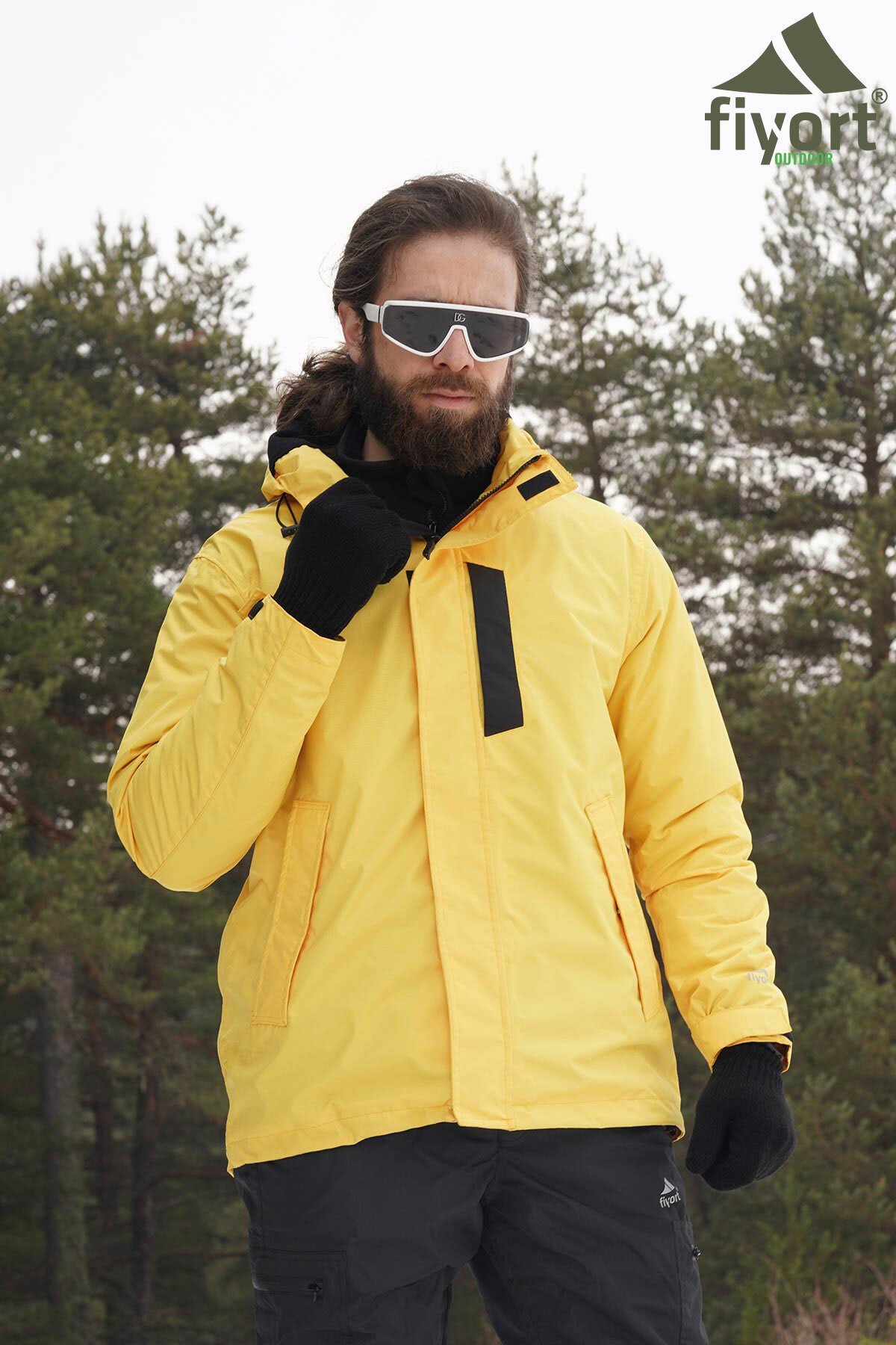 FLOYEN YAĞMURLUK SARI #XL