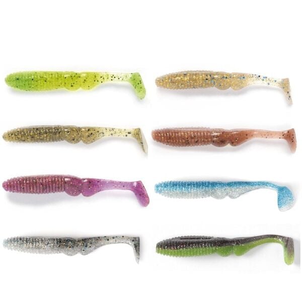 Lucky John Mr. Greedy 3'' (7.62 cm) 7P Silikon Yem S13