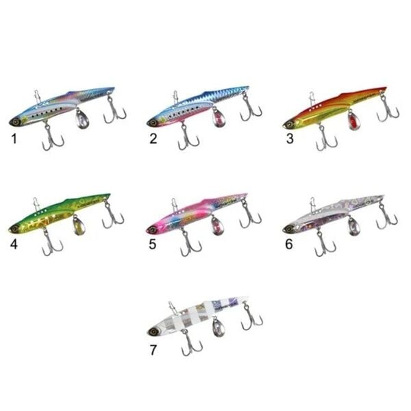 Hayabusa FS 439 Jack Eye Maki Maki 60gr Metal Vibrasyon Jig Suni Yem RENK:5