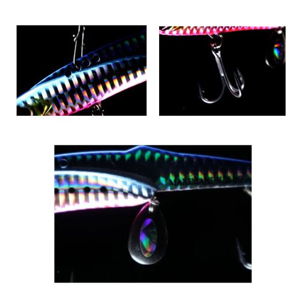 Hayabusa FS 439 Jack Eye Maki Maki 60gr Metal Vibrasyon Jig Suni Yem RENK:5