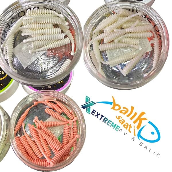 DEDE LRF PRO KOKULU LRF SİLİKONU TOP KUYRUK 3,5CM