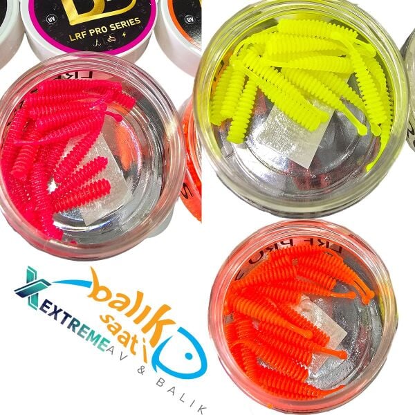 DEDE LRF PRO KOKULU LRF SİLİKONU TOP KUYRUK 3,5CM