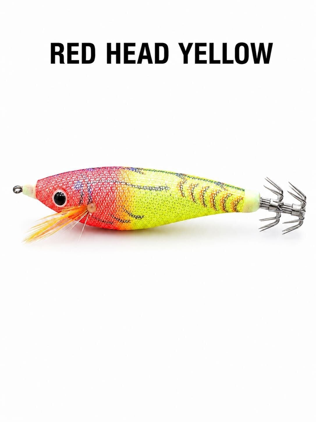 KALAMAR SHİNY 7 CM COLOR: RED HEAD YELLOW