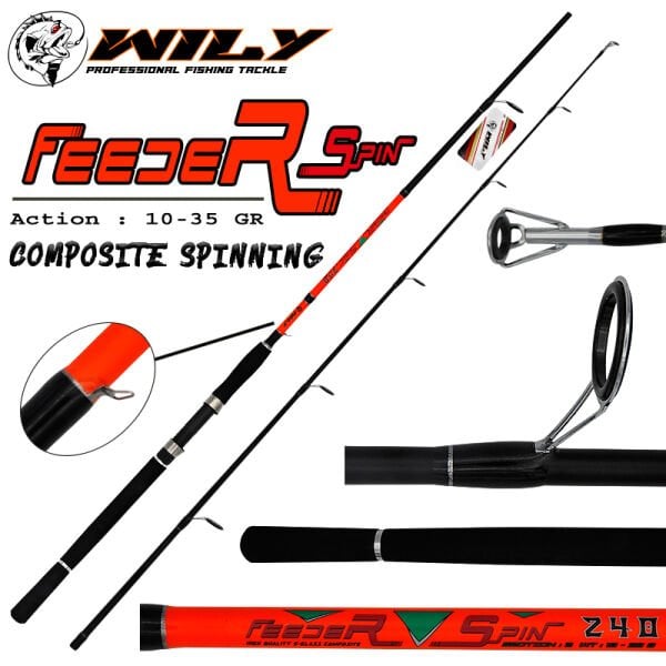 Wily Feeder Spin Kamış 10 - 35 gr