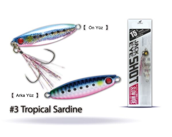 EX 975  JACK EYE SHOT  SLOW  WIDE   15 GR  NO:3