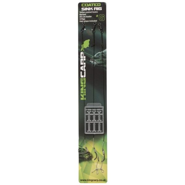 Fladen King Carp Coated Sink Rig Stoperli 3P 4