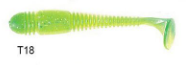 Lucky John Tioga 2.9'' (7.36 cm) 7P Silikon Yem T18