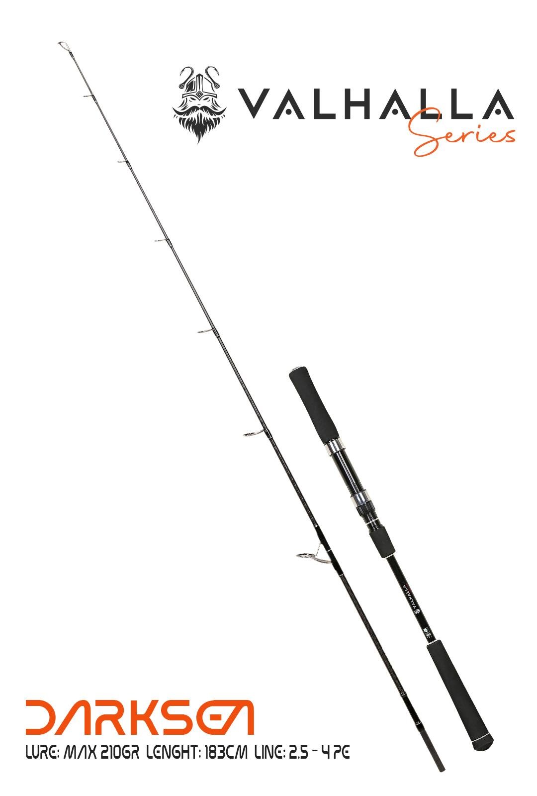 Fujin Valhalla Darksea 183cm 210gr Speed Jig Live Bait Kamışı