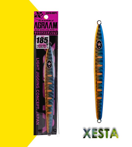 XESTA AGRAAM SAKURAMASU EDITION 185G JIG ONGKPM