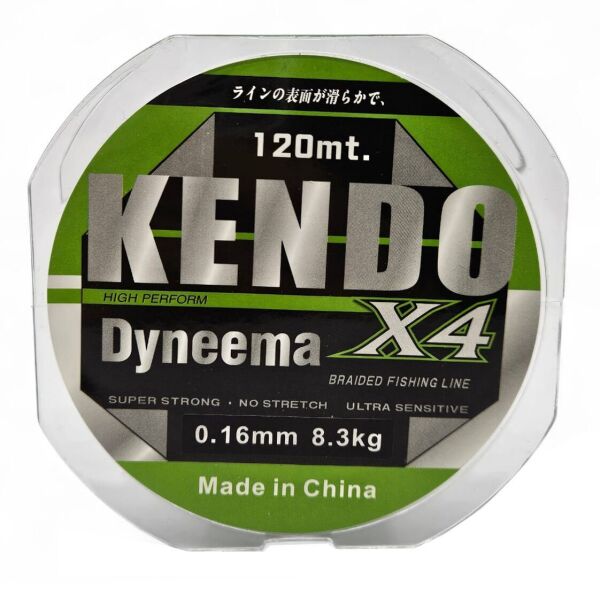 Kendo Dynema 4 Örgü 120Mt (Green)