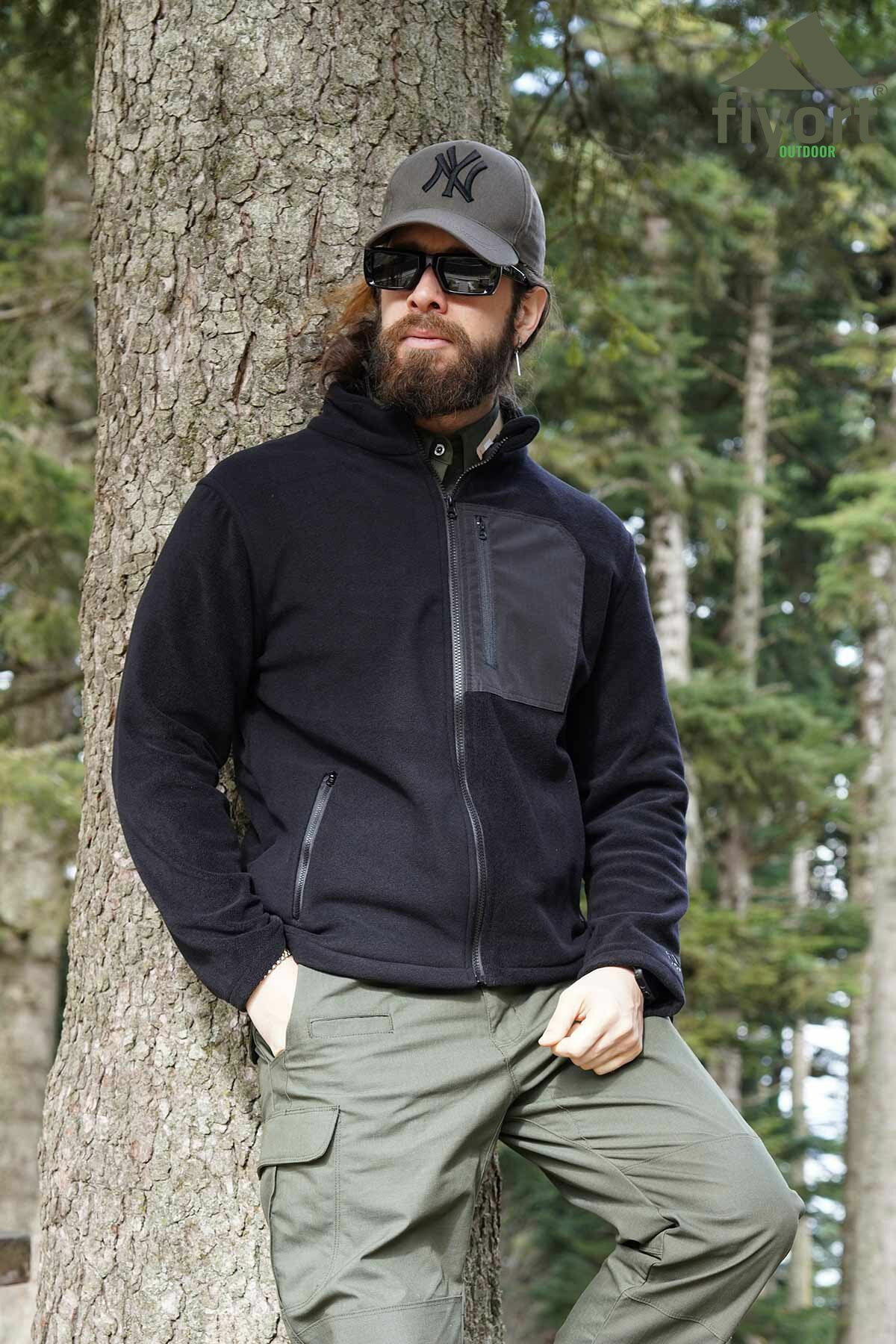 TAYGA POLAR SİYAH #2XL