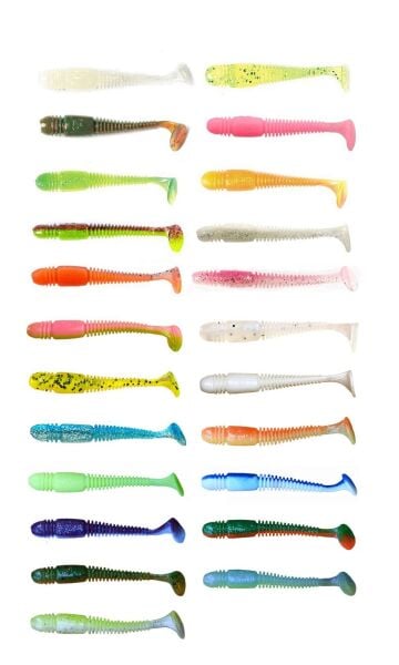 Lucky John Tioga 2.9'' (7.36 cm) 7P Silikon Yem T64