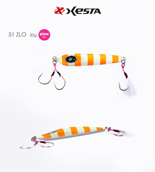 XESTA SCRAMBLE BABY FLARE SLJ 30G JIG ZLO