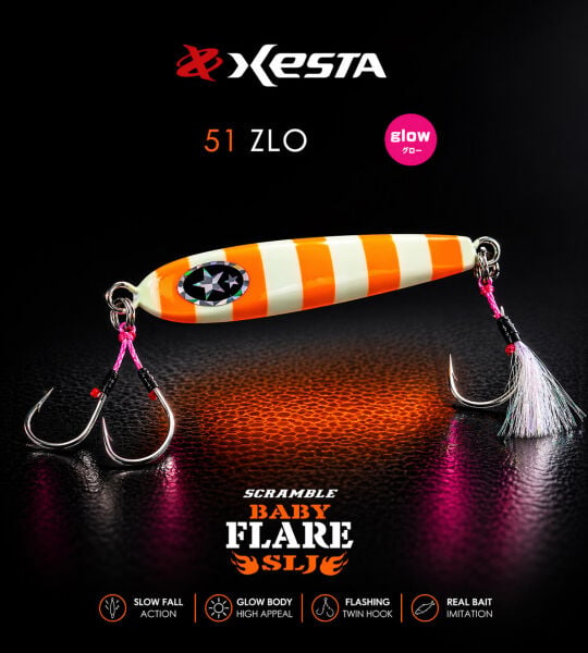 XESTA SCRAMBLE BABY FLARE SLJ 30G JIG ZLO