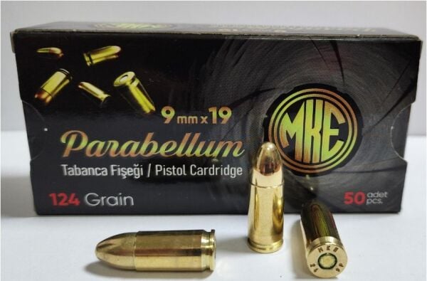 9X19MM PARABELLUM MKEK TABANCA FİŞEĞİ