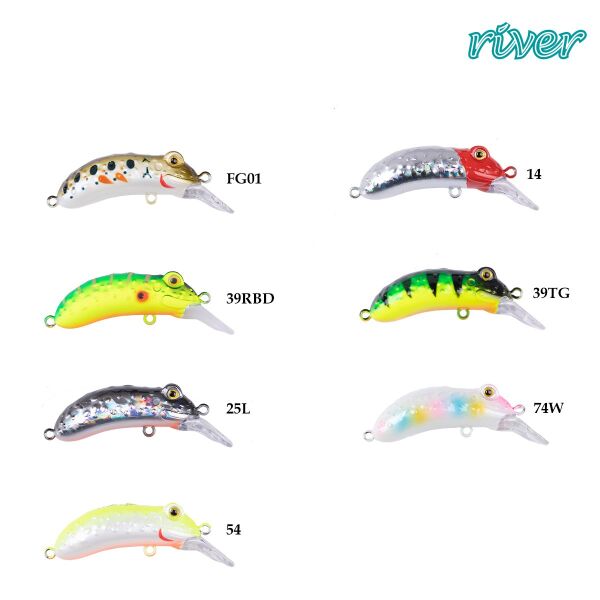 River Naughty Frog 50F 5Cm 8.2G Maket Yem