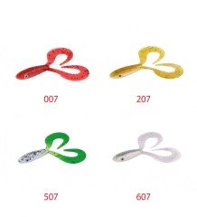 Balzer 13675 Shirasu Perch Collektör UV 7cm Silikon Suni Yem 42'li Set