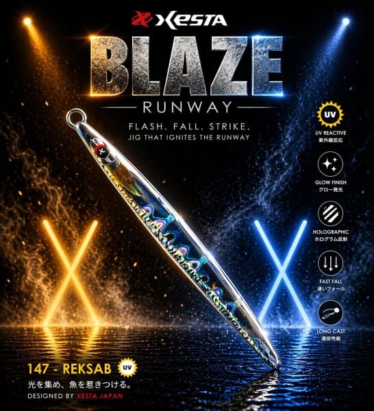 XESTA RUNWAY BLAZE 65G JIG REKSAB