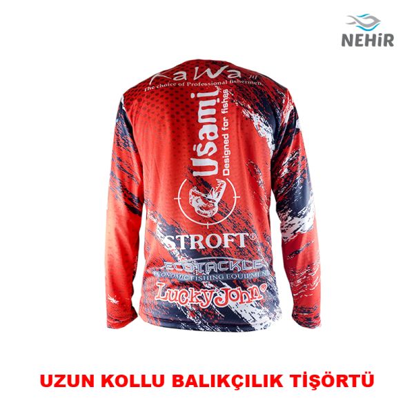 NEHİR DİJİTAL BASKILI UZUN KOL - NHR 3XL