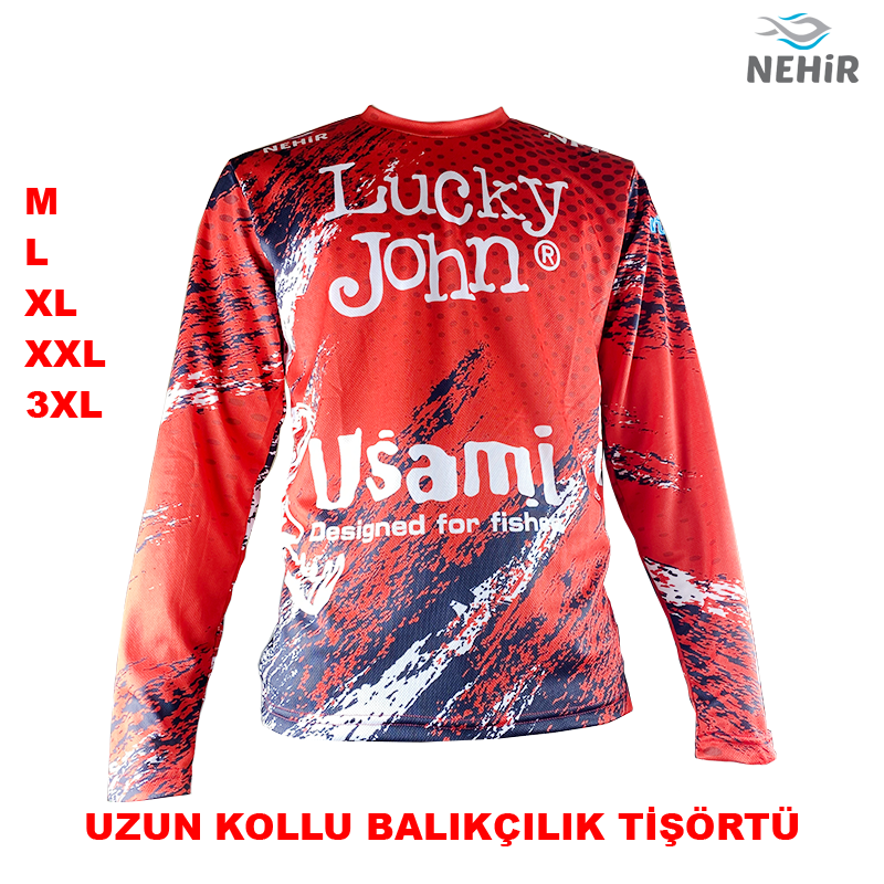NEHİR DİJİTAL BASKILI UZUN KOL - NHR 3XL
