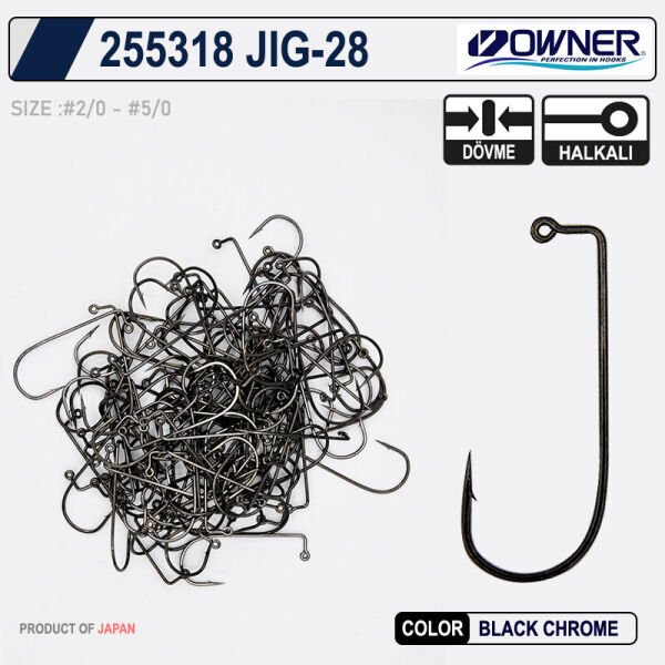 OWNER 255318 JIG HEAD BULK (Adet)