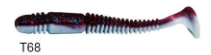 Lucky John Tioga 2.9'' (7.36 cm) 7P Silikon Yem T68