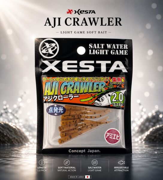 XESTA AJICRAWLER LRF YEM 2.0” 5 CM NO-SL 7P