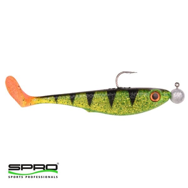 SPRO Iris The Boss To Go 14cm Soft Yem UV Perch 10g