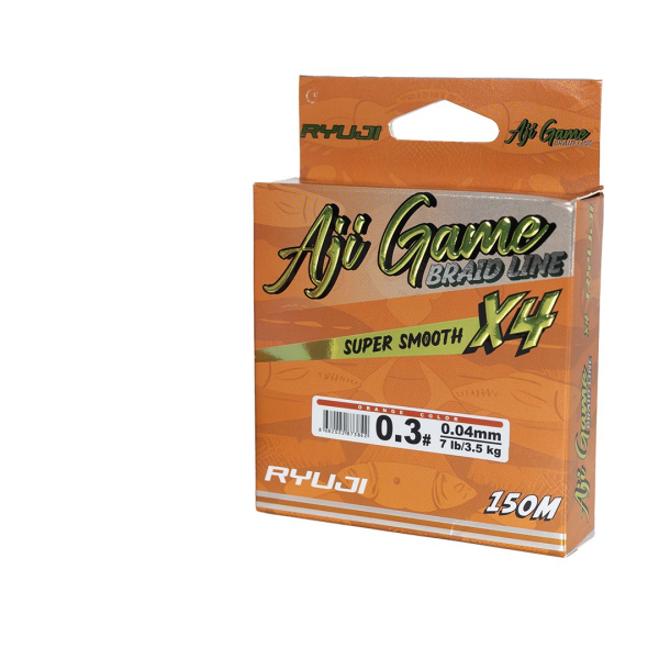 RYUJI AJI GAME 4X 150M ORANGE İP MİSİNA