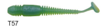 Lucky John Tioga 2.9'' (7.36 cm) 7P Silikon Yem T57