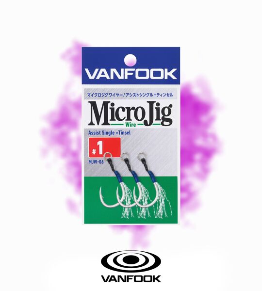 VANFOOK MJW-06 MICRO JIG WIRE TN ASIS 0.5CM 3P #1