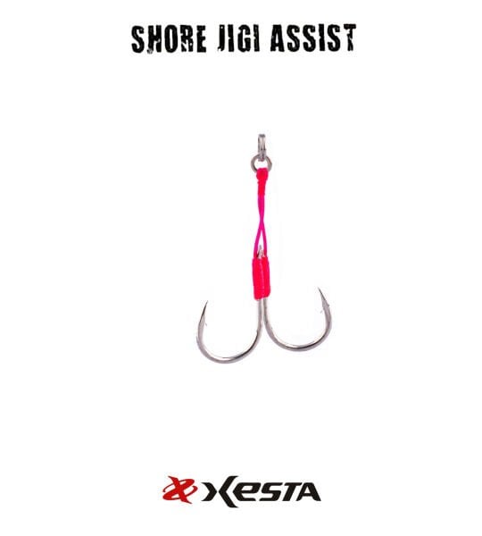 XESTA SHORE JIGGING ASSIST SINGLE SS #12 3P