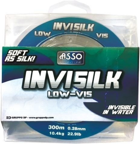 ASSO INVISILK SURF CASTING CLEAR 300 MT No: 0.40 - 300MT