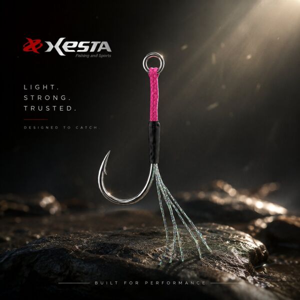 XESTA SHORE JIGGING ASSIST SINGLE KISA SS #10 3P