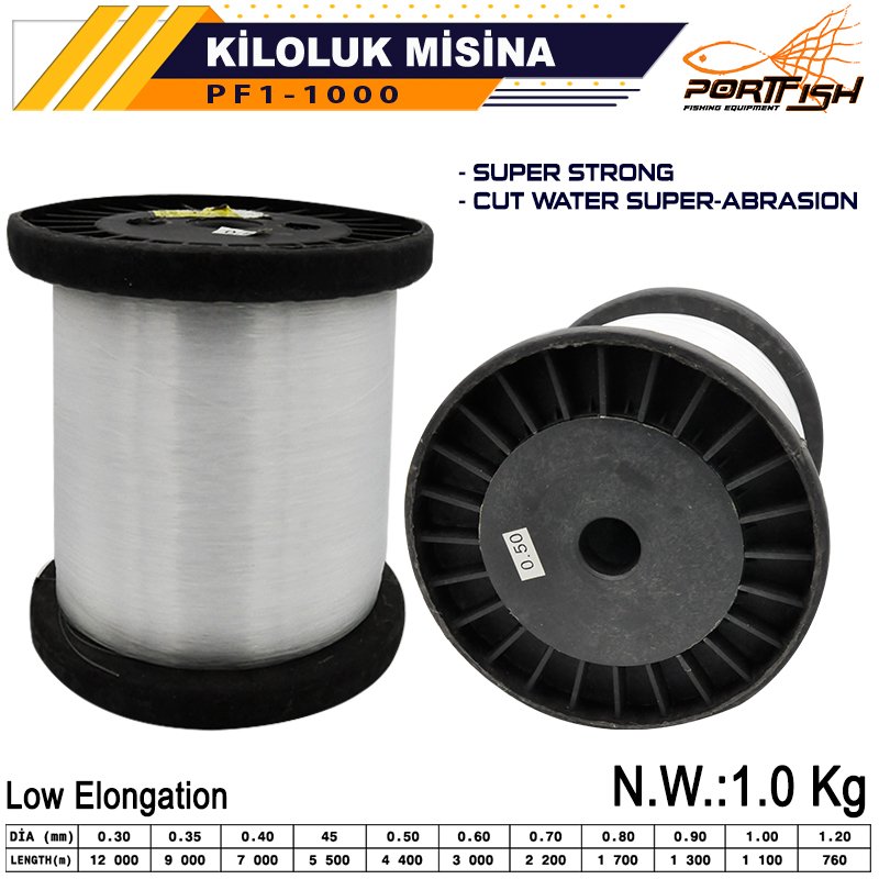 Portfish Kiloluk Bobin Misina (Ekonomik)