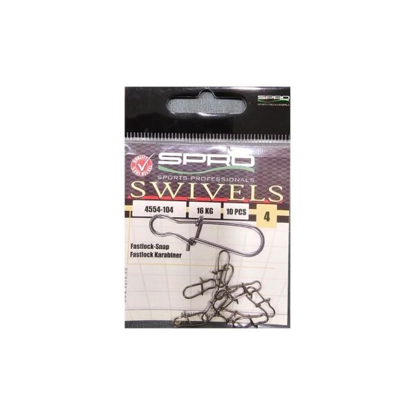 SPRO FASTLOCK KLİPS SPIN LRF KLİPSİ NO:04 - 10 ADET