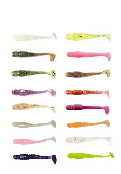 Lucky John Tioga 2'' (5.08 cm) 10P Silikon Yem S10