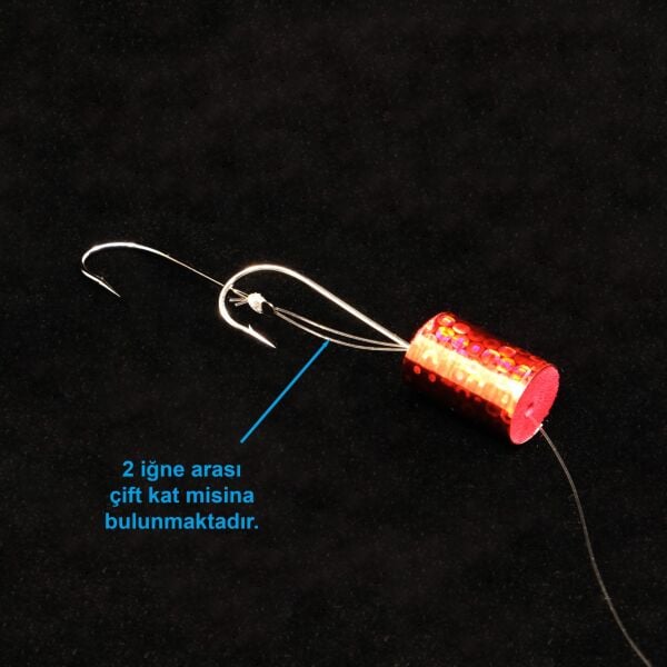 3 Köstekli Köprü Takımı 6 iğneli Mantarlı NİKEL