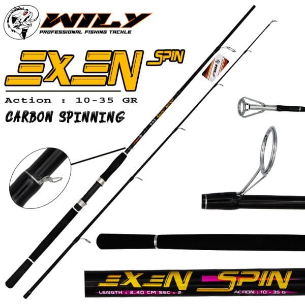 Wily Exen Spin Kamış 10 - 35 gr