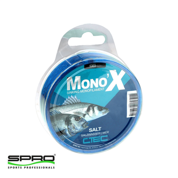 SPRO Ctec Mono Salt 0,40MM Mavi Misina 1/1